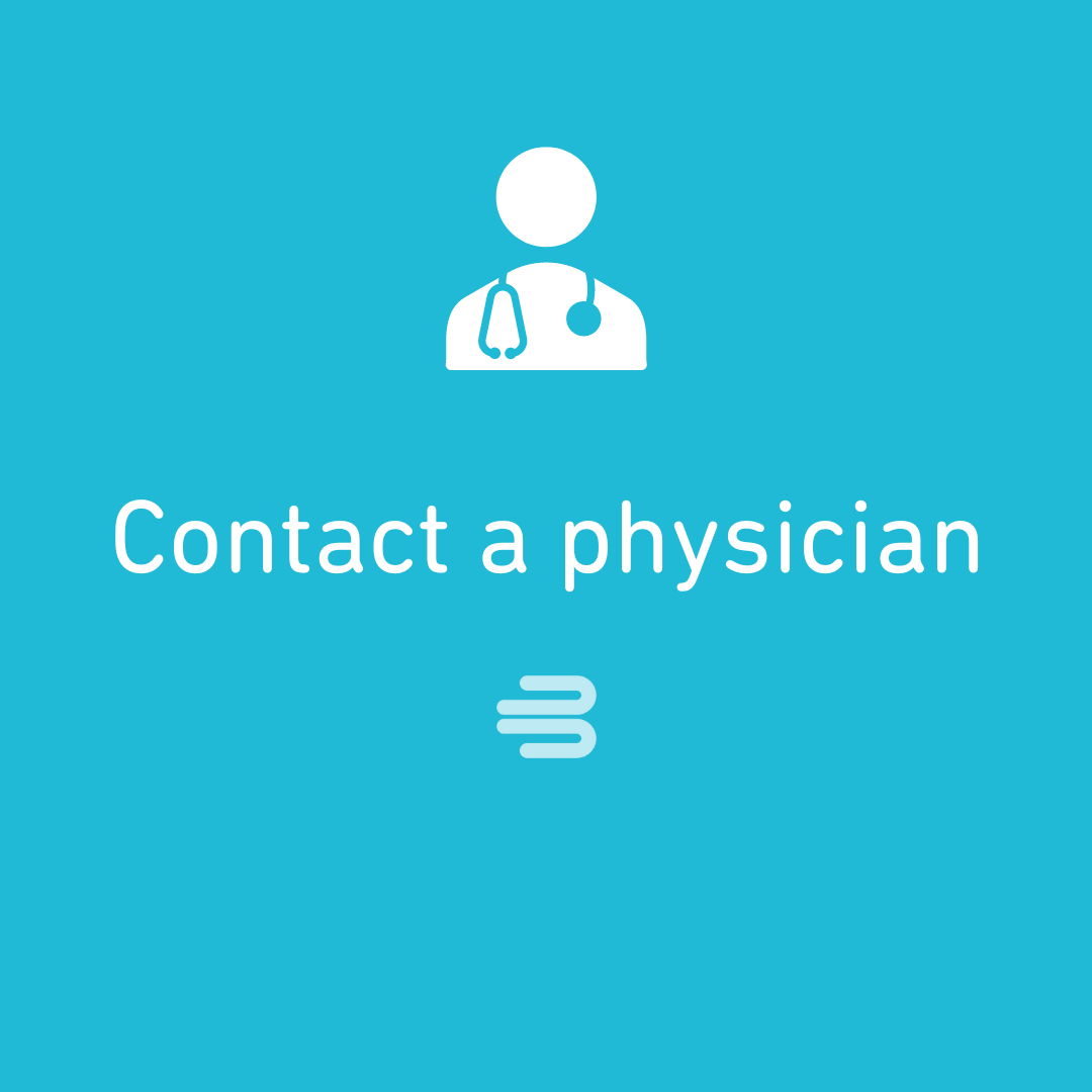 Contact a physician